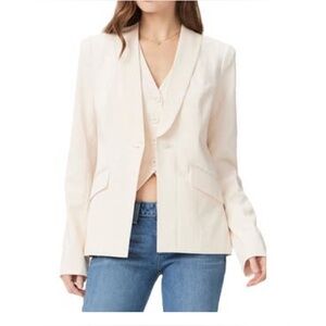 Paige Women's Cream Ciarra Blazer NWT